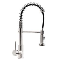 MEZCLADORA CON RESORTE M304-0109600 CROMADO ACERO INOXIDABLE