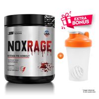 PRE ENTRENO UN NOX RAGE 350GR FRUIT PUNCH + SHAKER