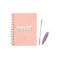 Pack Ingenial Alaia: agenda semanal infinita + lapicero + corrector