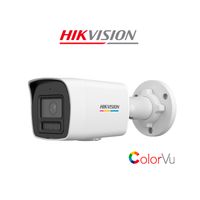 Cámara Seguridad IP Hikvision DS-2CD1027G2H-LIU 2MP Tubo ColorVu Audio Detección Personas