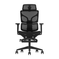 Silla de Oficina Ergonómica Evox C18 con Soporte Lumbar y Reposapiés