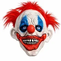 Máscara de Payaso Macabro Látex Halloween Fiestas