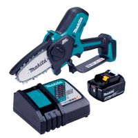 Motosierra de mano 18V 4"" DUC101 + Bateria + Cargador Makita