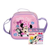 Lonchera Minnie Mouse Kids + Plastilina Delgada X10