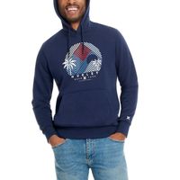 Sueter o Polera Con Capucha Hurley Hombre - Azul - Talla M