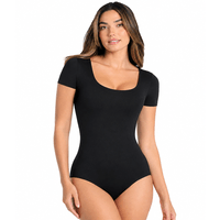Body de control manga corta - Negro Talla S