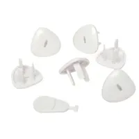 Tapa Enchufes de Seguridad de 3 Pines con Llave x6 | Glatt