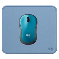 COMBO LOGITECH MOUSE M185 AZULY PAD MOUSE  200X230 GRIS AZUL