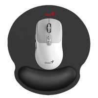 COMBO GENIUS MOUSE NX-8080S BLANCO Y PAD MOUSE G-WMP 100 C/DESCANSADOR