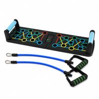 Push Up Tablero Multifuncion Con Ligas Pecho Espalda Hombros Triceps