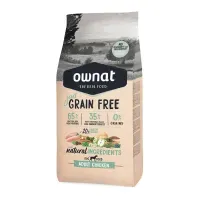 Alimento Ownat Perro Adulto Libre Granos Sabor Pollo 14Kg