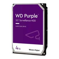 Disco Duro WD Purple 4TB WD43PURZ 3.5? SATA CMR 256MB para Videovigilancia