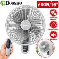 Ventilador de Pared con Control 16"" 90 Watts BK-16-8010PD Blanco