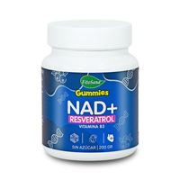 GUMMIES NAD+ RESVERATROL VITAMINA B3 FITOSANA - GOMITAS FUNCIONALES CON UVA MAIZ MORADO Y GRANADA 20