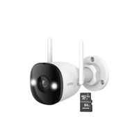 Cámara seguridad WiFi Bullet 3 3MP + Micro SD 64GB IMOU exterior Wifi IP67