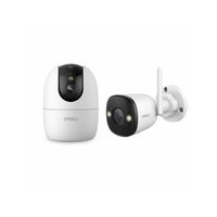 Kit Cámara seguridad IMOU Ranger 2 pro 2K 3MP 360° + Bullet 3 2K Lente fijo