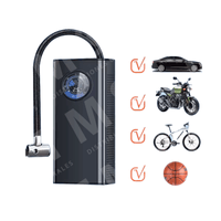 Mini Inflador de Llantas SCK619-5 Portátil Negro