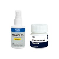 Dúo Minoxidil 5Mg Loción + Dutasteride 0.5Mg 60 Caps Dermosumak
