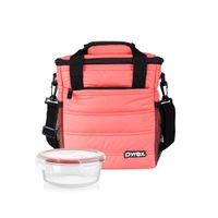 Lonchera Pyrex Juvenil Totem Coral +Taper 400ml - 300403