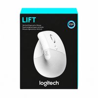 Mouse Ergonómico Logitech Lift Blanco