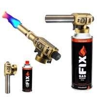 Kit Mini Soplete Flameador Profesional Cocina adaptable + gas fix