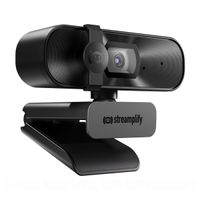 Streamplify - Cámara Web CAM Mini FHD-2M60 FullHD 60FPS - Negro