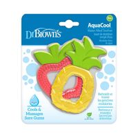 Mordedor de silicona con agua - Frutas