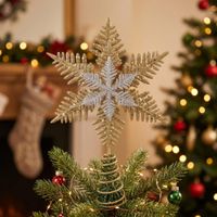 Estrella para Punta de Árbol 31cm - Encanto Dorado