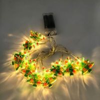 Cadena de 10 Luces LED Arbolito Navideño