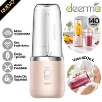 Licuadora Portátil  DEM-NU05 Rosado