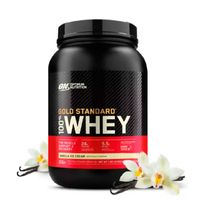 Proteína Gold Standard Whey de 1.85lb a 2lb - Optimum Nutrition - Vainilla Ice Cream