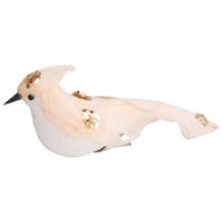 Adorno DECO HOME Pájaro Rosado Mágica