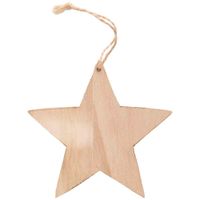 Colgante DECO HOME Estrella Madera Rústica (Modelos Aleatorios)