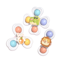 Spinner Juguete giratorio con ventosa para bebe - Setx3 pzs