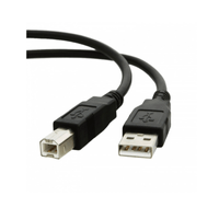 CABLE USB 2.0 DE 1.5 MT PARA IMPRESORA, SCANER.