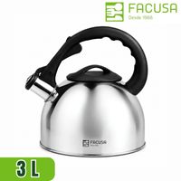 Tetera 3l Facusa De Acero Inoxidable Silbadora