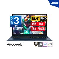 Laptop ASUS Vivobook 15 X1504VA 15.6"" FHD Intel Core 3 100U 8GB DDR5 256GB SSD FreeDOS