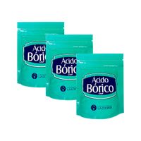 Ácido Bórico USP La Cooper 50g, Pack 3 Unidades