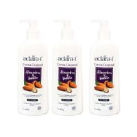Crema Corporal de Almendras y Vainilla La Cooper 450g, Pack 3 Unidades