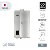 Terma a Gas Rinnai Gn 23L Blanco