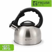 Tetera De Acero Inoxidable Facusa Elegant 2.5l