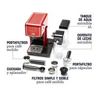Cafetera automática de espresso Oster PrimaLatte Touch