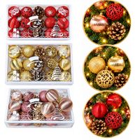 Esferas Navideñas Bolas Decorativas de 15 PCS