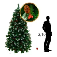 Arbol seminavado Con piña y cereza RXR 2.10M -MEGA IMPORT
