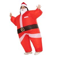 Disfraz Inflable Papá Noel Diseño A para Adulto