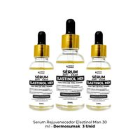 Serum Rejuvenecedor Elastinol Man 30ml Dermo Sumak 3 Unidades