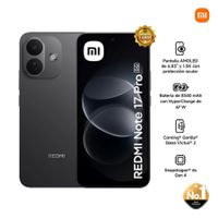 Celular Redmi Note 17 Pro 5G 256GB 6GB 6.83"" Negro + Headphones Neo
