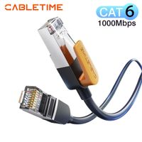 Cable de Red Ethernet Cat 6 FTP Blindado 1000Mbps 250MHz CABLETIME de 15 Metros