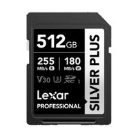 Memoria SD Lexar Professional 512GB SILVER PLUS - R:255mb - W:180mb