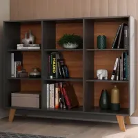 Librero Multiusos Jacobo color Negro TU MESITA